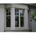 Holzfenster "Köln" zweiflügelig mit angedeutetem Oberlicht und Sprossen