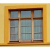 Dreiflügeliges Holzfenster "Stuttgart" mit Wiener Sprossen und Oberlicht