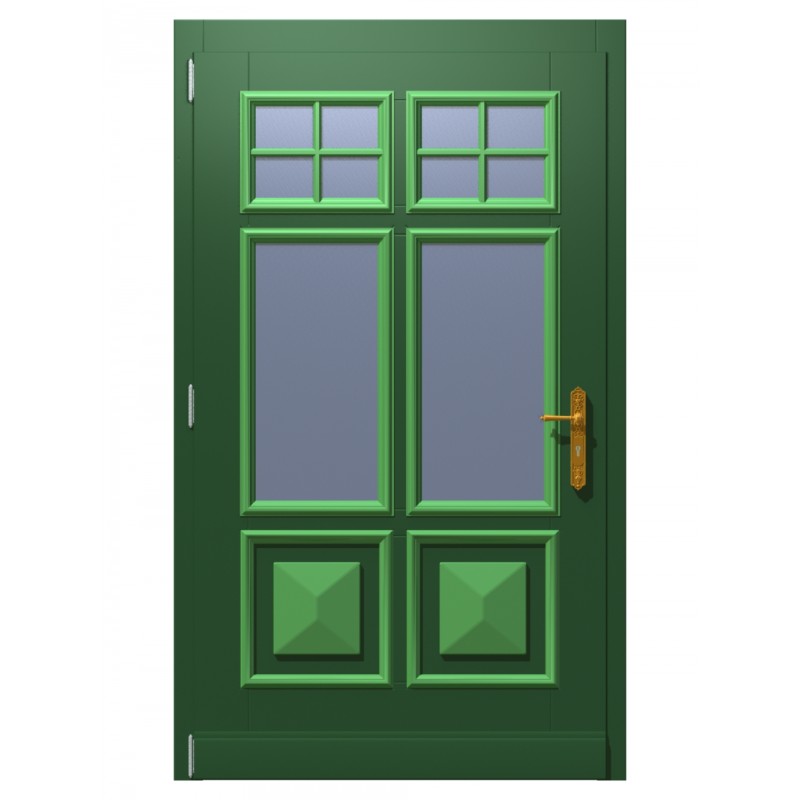 Eingangstür aus Holz - Modell "Gerden"